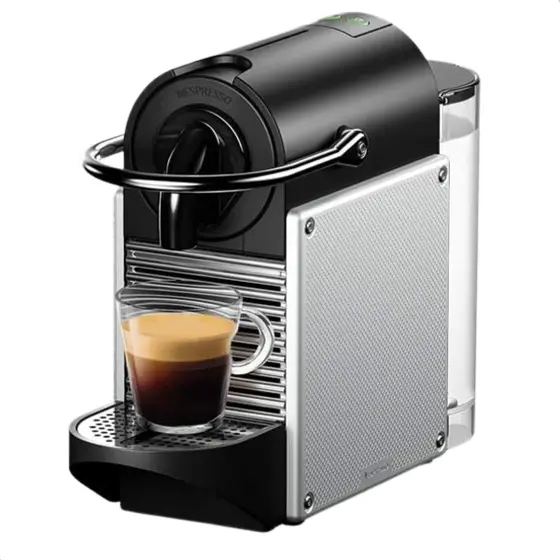 Cafeteira Expresso de Cápsula Nespresso Pixie Redesign Prata 127V