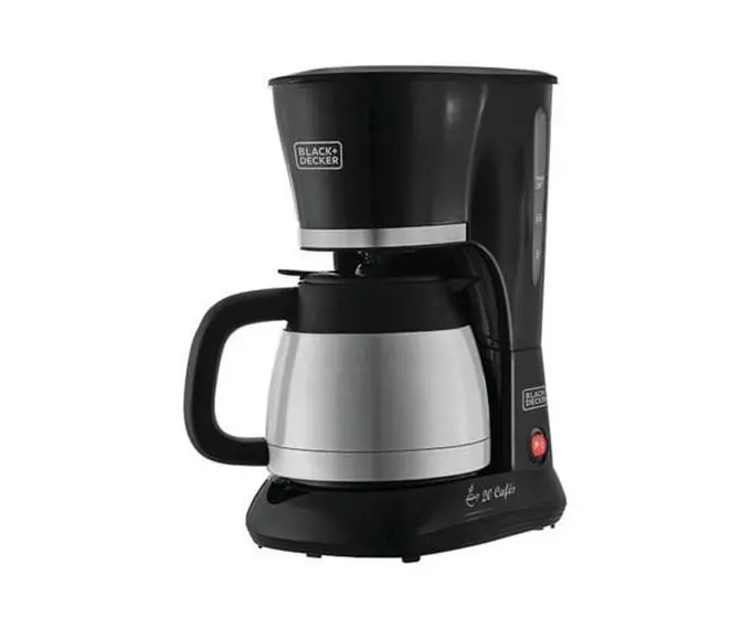 Cafeteira Elétrica de Gotejamento Black+Decker com Jarra Térmica 220V