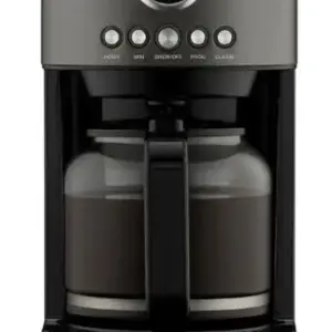 Cafeteira Elétrica de Gotejamento Cuisinart 12 Xícaras Aço Inoxidável DCC-1220BKSFR