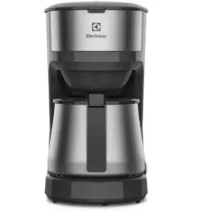 Cafeteira Elétrica de Gotejamento Electrolux 30 Xícaras Jarra Inox Escovado Preta 110V ECM22