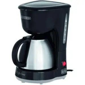 Cafeteira Elétrica de Gotejamento Black+Decker 18 Cafés Inox 220V CM15