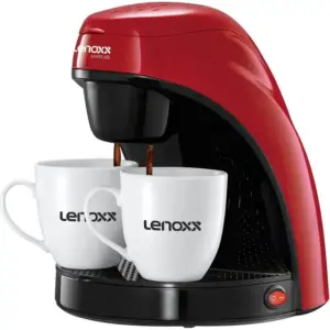 Cafeteira Elétrica Individual Lenoxx 2 Xícaras com Filtro