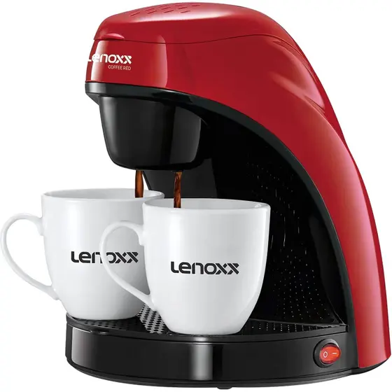 Cafeteira Elétrica Individual Lenoxx 2 Xícaras com Filtro