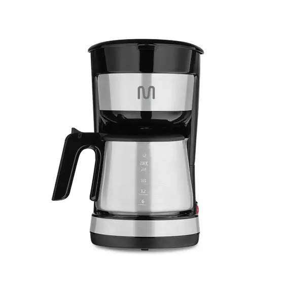 Cafeteira Elétrica de Gotejamento Multilaser 32 Xícaras com Jarra Inox e Colher Dosadora 900W 127V GO041
