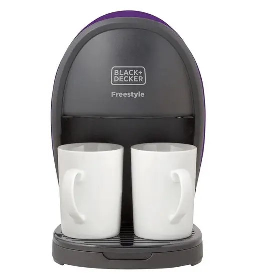 Cafeteira Elétrica Individual Black+Decker Freestyle com 2 Xícaras 125ml 450W 127V