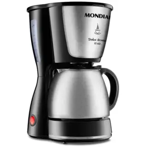 Cafeteira Elétrica de Gotejamento Mondial Dolce Arome 15 Xícaras Jarra Inox 550W C-34 JI-15X