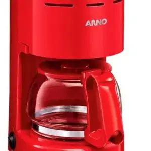 Cafeteira Elétrica de Gotejamento Arno Luxx Red 12 Xícaras 650W 127V