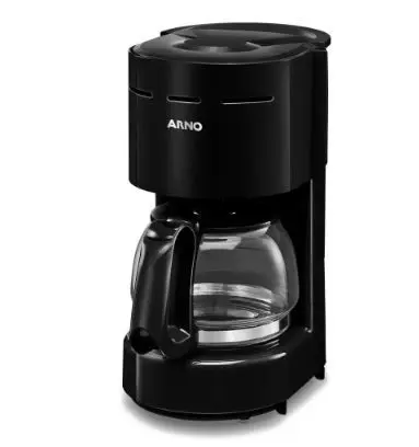 Cafeteira Elétrica de Gotejamento Arno Classic 12 Xícaras Preta 127V CFC1