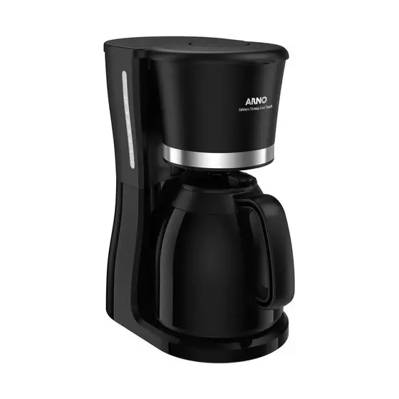 Cafeteira Elétrica de Gotejamento Arno Cool Touch 1L com Jarra Térmica Preta 220V CFC