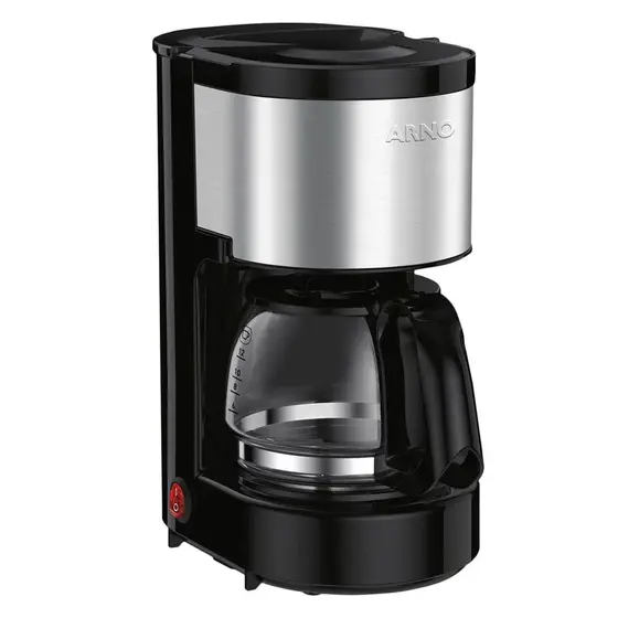 Cafeteira Elétrica de Gotejamento Arno Perfectta 12 Xícaras Inox CFPI
