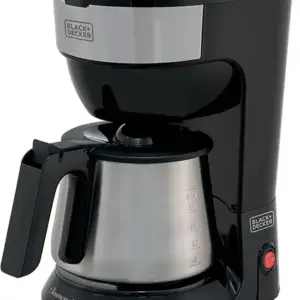 Cafeteira Elétrica de Gotejamento Black+Decker 38 Cafés com Jarra em Inox CM38-B2