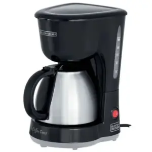 Cafeteira Elétrica de Gotejamento Black+Decker com Jarra de Inox 127V