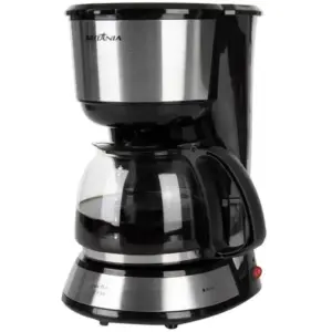 Cafeteira Elétrica de Gotejamento Britânia Inox Plus 30 Xícaras Preta BCF36I