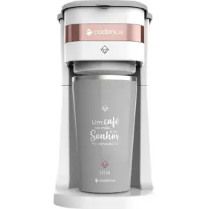 Cafeteira Elétrica Individual Cadence Dream Rosé Gold com Copo Térmico 110V