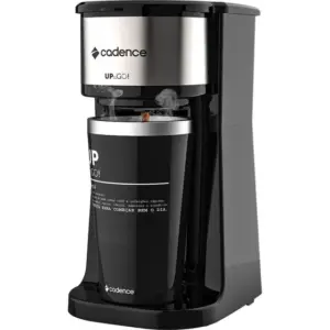 Cafeteira Elétrica Individual Cadence To Go com Copo Térmico 220V