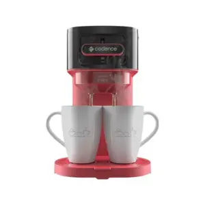 Cafeteira Elétrica Individual Cadence Vermelha e Preta 220V CAF230