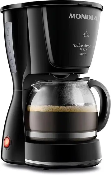 Cafeteira Elétrica de Gotejamento Mondial Dolce Arome 18 Xícaras 500W 220V C-30-18X-FB