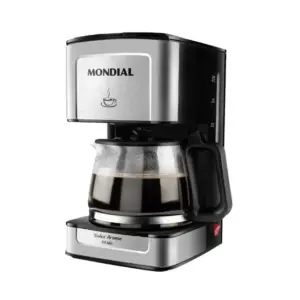 Cafeteira Elétrica de Gotejamento Mondial Dolce Arome 20 Xícaras Preta 550W 127V C-43-20X-SI