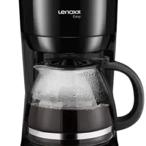 Cafeteira Elétrica de Gotejamento Lenoxx Easy 18 Cafés Preta PCA018