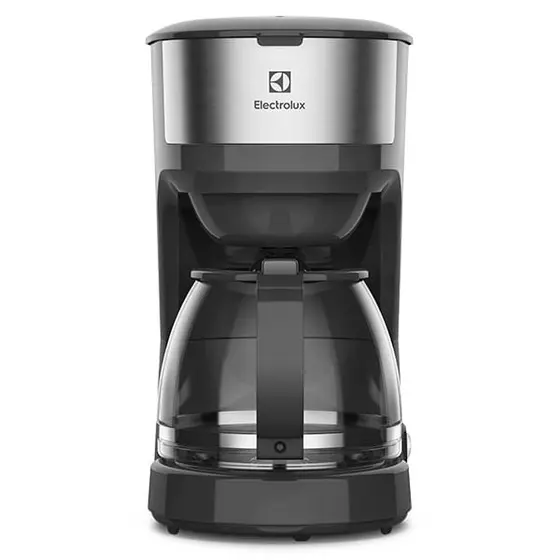 Cafeteira Elétrica de Gotejamento Electrolux Efficient 30 Xícaras Preta e Inox ECM20