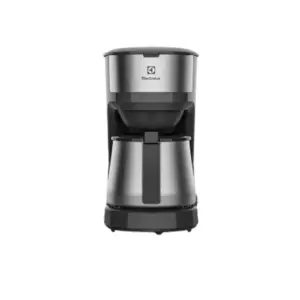 Cafeteira Elétrica de Gotejamento Electrolux Efficient Granite Gray com Jarra Inox ECM12