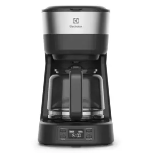 Cafeteira Elétrica de Gotejamento Electrolux Experience Programável Preta e Inox 220V ECM25