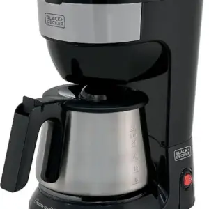 Cafeteira Elétrica de Gotejamento Black+Decker 38 Xícaras Inox 127V