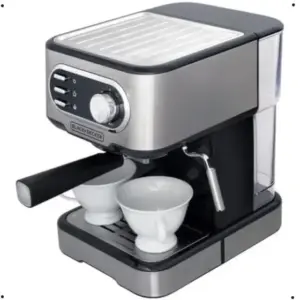 Cafeteira Elétrica Expresso Black+Decker Gourmand 2 Xícaras 1100W 220V