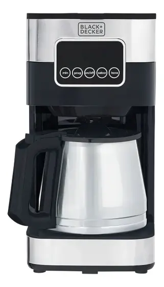 Cafeteira Elétrica de Gotejamento Black+Decker 1,5L Inox 220V CM350G