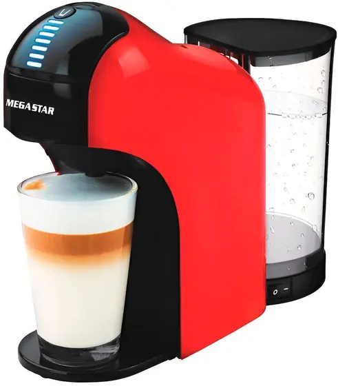Cafeteira Elétrica Multicápsula Mega Star 1400W 220V CAF02