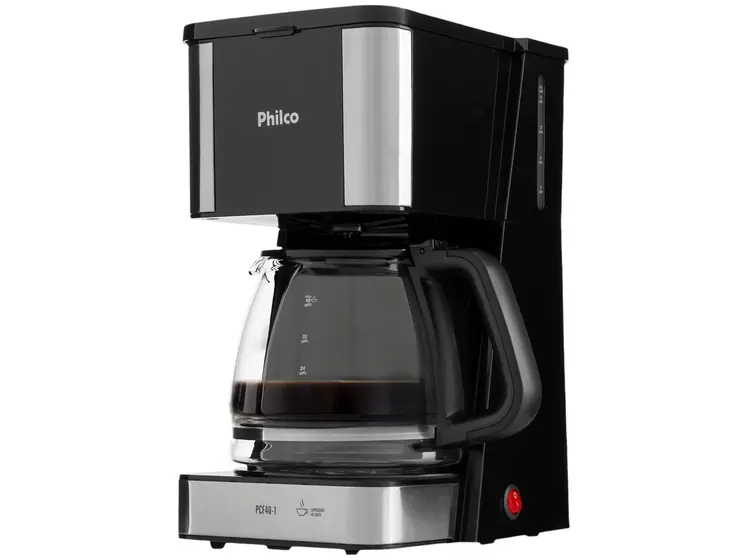 Cafeteira Elétrica de Gotejamento Philco Preta PCF40A
