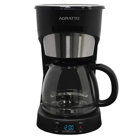 Cafeteira Elétrica de Gotejamento Agratto Aroma 1,5 Litros Programável 127V ACFT01I-01