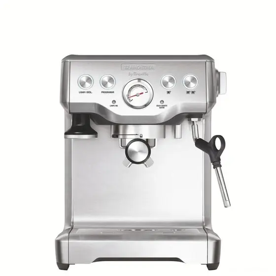 Cafeteira Expresso Tramontina by Breville Express Aço Inox 1.8L 127V