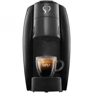 Cafeteira Expresso de Cápsula Três Corações Lov Preto Cafeteira Expresso de Cápsula Três Corações Lov Preto