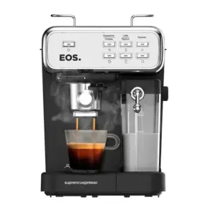Cafeteira Expresso EOS 3 em 1 Latte e Cappuccino 20 Bar Inox 220V ECF07EC Cafeteira Expresso EOS 3 em 1 Latte e Cappuccino 20 Bar Inox 220V ECF07EC