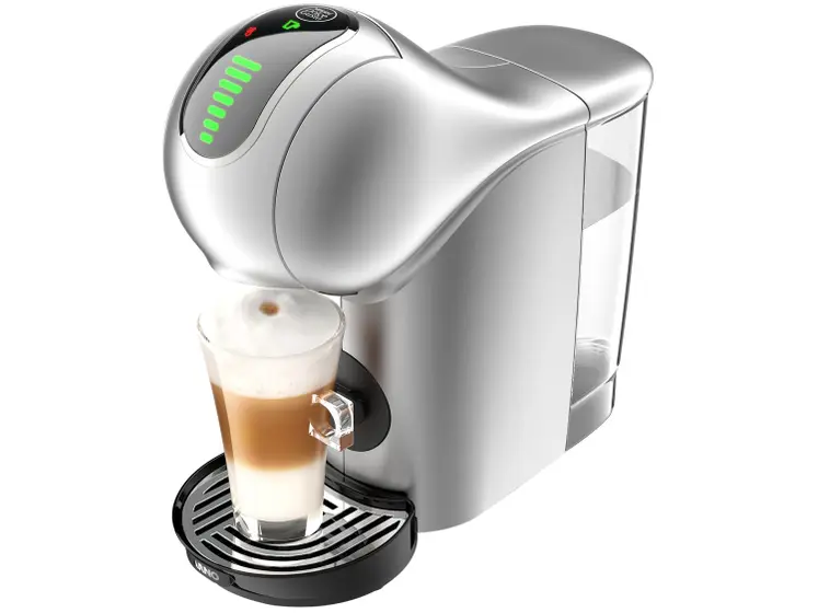 Cafeteira Expresso de Cápsula Arno Nescafé Dolce Gusto Genio S Touch 15 Bar Prata