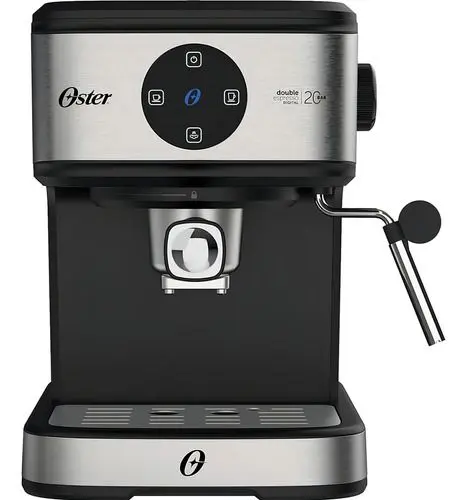 Cafeteira Elétrica Expresso Oster Double Digital Completa 20 Bar 127V