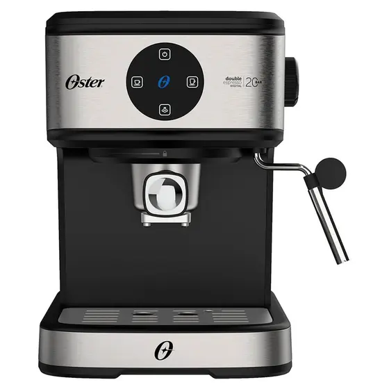 Cafeteira Elétrica Expresso Oster Double Digital para Cápsula e Pó
