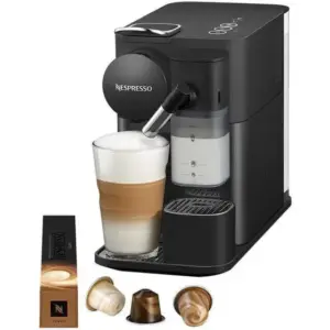 Cafeteira Expresso de Cápsula Nespresso Lattissima One Preto