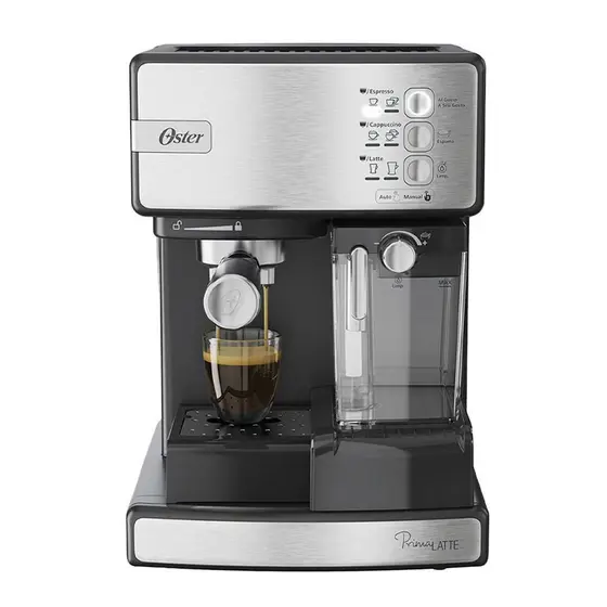 Cafeteira Expresso Oster Nova PrimaLatte Inox 110V