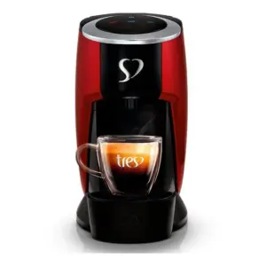 Cafeteira Elétrica de Cápsula Três Corações Touch 560ml 1250W G2