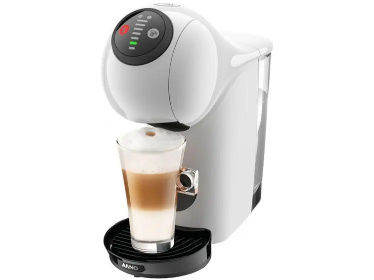 Cafeteira Expresso de Cápsula Arno Nescafé Dolce Gusto Genio S Basic 15 Bar Branco