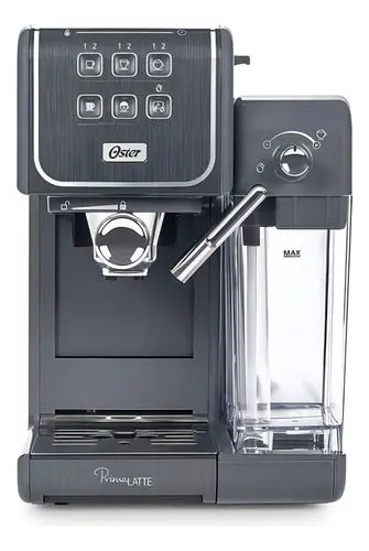 Cafeteira Expresso Oster PrimaLatte Touch Cinza 220V BVSTEM6801