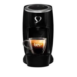 Cafeteira Expresso de Cápsula Três Corações Touch G2 Preto 220V Cafeteira Expresso de Cápsula Três Corações Touch G2 Preto 220V