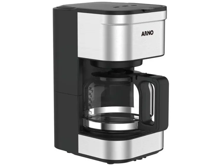 Cafeteira Elétrica de Gotejamento Arno Preferita 750ml Inox com Jarra de Vidro CFPF