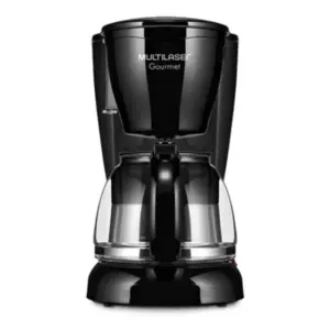 Cafeteira Elétrica de Gotejamento Multilaser Gourmet 30 Xícaras Preta 127V BE03