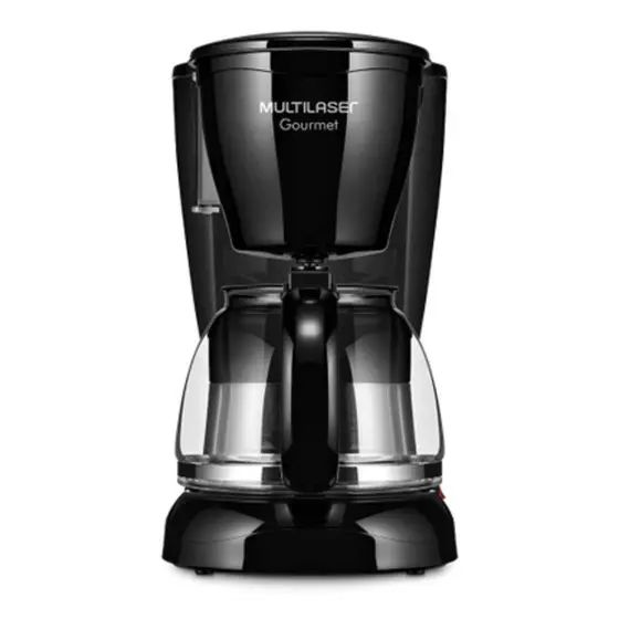 Cafeteira Elétrica de Gotejamento Multilaser Gourmet 30 Xícaras Preta 127V BE03