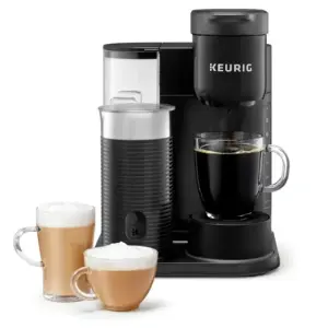 Cafeteira Expresso de Cápsula Keurig K-Cafe Essentials Single Serve Preta