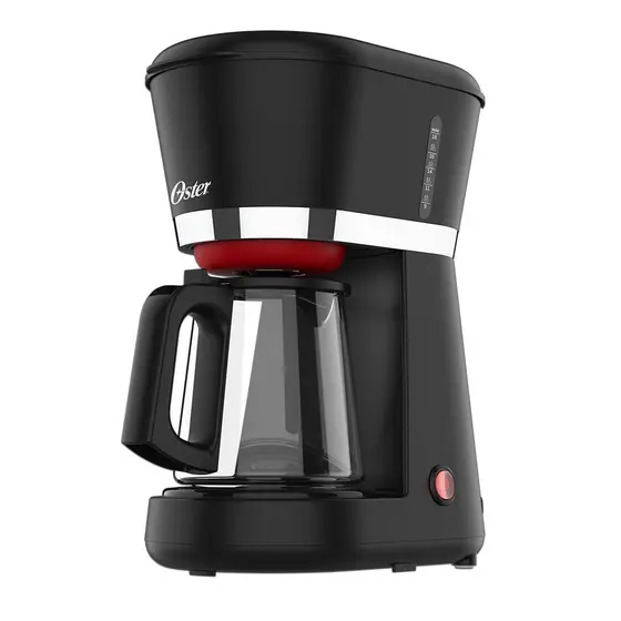 Cafeteira Elétrica de Gotejamento Oster Black 0,7L com Jarra de Vidro 110V OCAF350