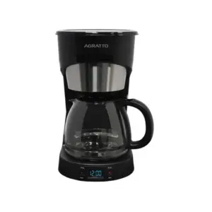 Cafeteira Elétrica de Gotejamento Agratto Aroma Programável 1,5 Litros Preta 800W 127V